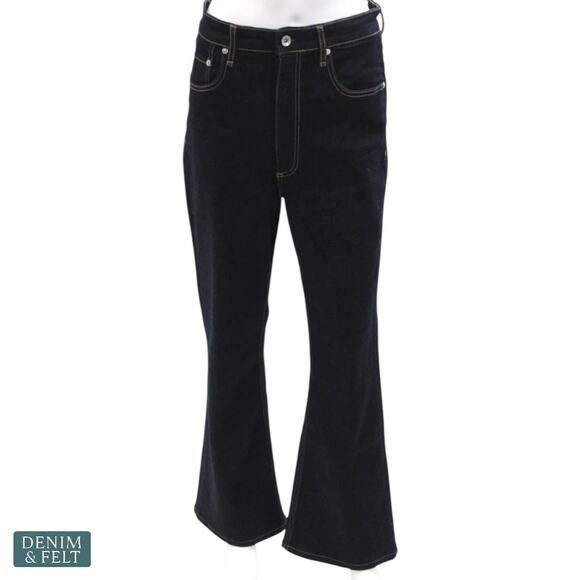 NEW Rag & Bone Casey High Rise Rinse Ankle Flare Jeans Dark Indigo Size 30 - Picture 7 of 16